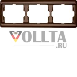 Berker 13730001 рамка коричневая, глянцевая Berker Arsys