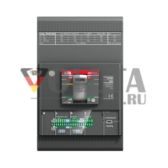 ABB Stotz-Kontakt 1SDA075361R0001 XT4N 250 Ekip LS/I In=150A 3p FF UL/CSA автоматический выключатель