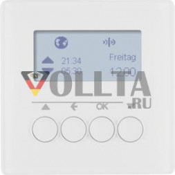 Berker 85745129 KNX радио таймер для жалюзи quicklink полярно-белый включая Berker Q.1/Q.3