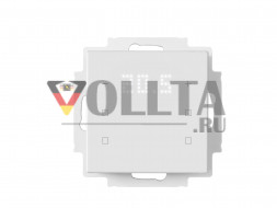 MULLER TS 58.00 knx6 KNX сенсор касания | 6-позиционный, 4 нейтральных, дисплей | студийный белый | 55x55 мм