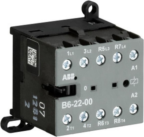 ABB Stotz-Kontakt B6-22-00-80, миниатюрный контактор 220-240В 40-450Гц, GJL1211501R8000