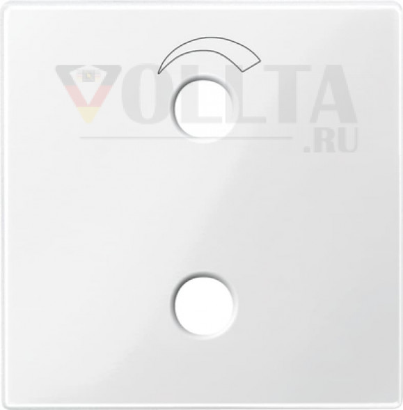 Merten 451919 System M Радиоблок, крышка, цвет:полярная белизна, тон:глянец