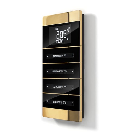 Контроллер помещения ENERTEX 1157-01-gl KNX | Премиум | покрытие из настоящего золота