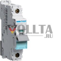 Автоматический выключатель Hager NBN125 1-полюсный B25A 10kA 1M