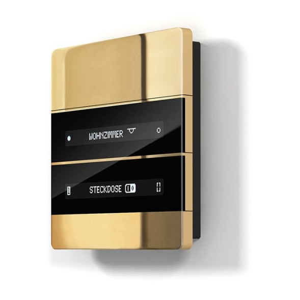 Контроллер комнаты ENERTEX 1157-02-gl KNX | Стандартный | с покрытием из настоящего золота