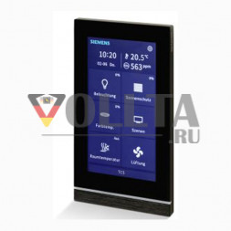 Сенсорная панель SIEMENS 5WG1205-2AB22 KNX Touch Control | вертикальная | черная | 5 дюймов