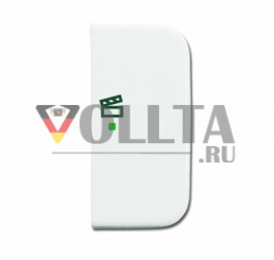Busch-Jaeger 6233-22-214 крышка, двойная, правая, символ сцена Reflex SI, цвет: альпийский белый