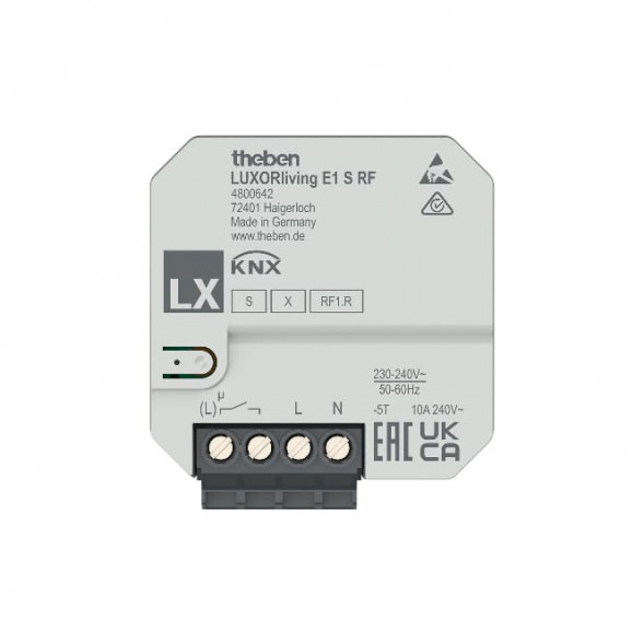 Theben 4800642 LUXORliving 1-канальный для электронагревателей UP радиопривод