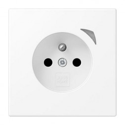 Розетка французская Jung BTLS1521FSEWWM HOME Energy
