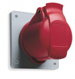 ABB Stotz-Kontakt 363RU9, панельная розетка, 63 А, IP44 9h, стандартный фланец, 2CMA167524R1000