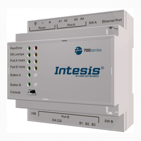 INTESIS IN7004853K00000 Транслятор протоколов Serial/IP | 3000 точек