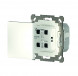 Кнопка THEBEN PS 1 KNX-RF | 2/4-позиционная, датчик температуры