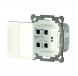 Кнопка THEBEN PS 1 KNX-RF | 2/4-позиционная, датчик температуры