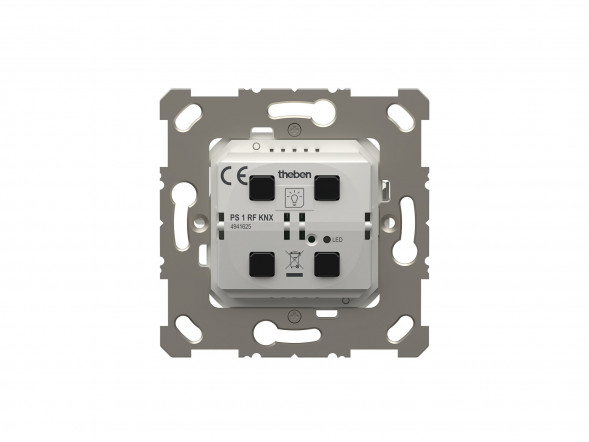 Кнопка THEBEN PS 1 KNX-RF | 2/4-позиционная, датчик температуры