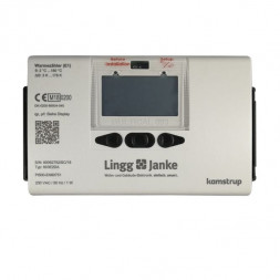LINGG&amp;JANKE 84811SEC Теплосчетчик KNX KAMSTRUP | DN40, резьба, 10 м3/ч | 300 мм