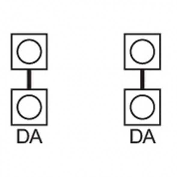 LUNATONE 86468353-2-HS Вход интерфейса DALI 0-10 В | 2-канальный