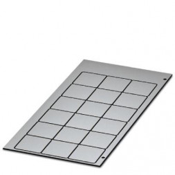 Phoenix Contact 0806903 GPE 27X27 SR/R серебряный немаркированный гравировальный материал