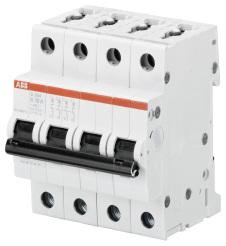 ABB Stotz-Kontakt S204-K20, Автоматический выключатель K-Char., 6 кА, 20 А, 4П, 2CDS254001R0487