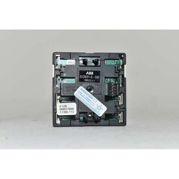 ABB 6128/01-82-500 KNX терморегулятор с дисплеем и 2/4-клавишным сенсором