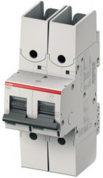 ABB Stotz-Kontakt S802S-K6-R, высокопроизводительный автоматический выключатель 6A,K,415VAC=Icu 50kA, 2P соединение кольцевым кабельным наконечником, 2CCS862002R0067