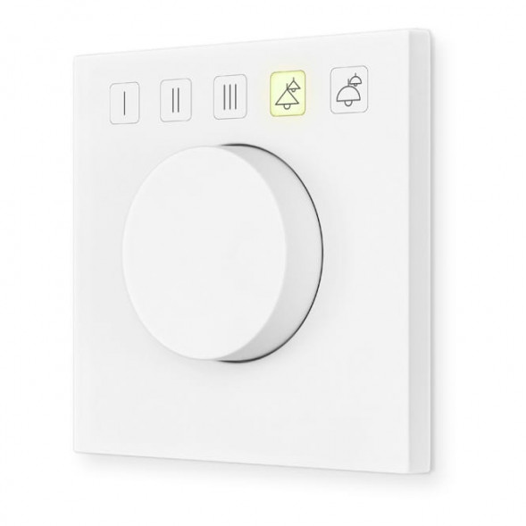 LUNATONE 86459338-5T-APP-L1 DALI-2 RED TOUCH Контроллер приложений | 5-позиционный, активированный контроллер приложений | цвет «белый»