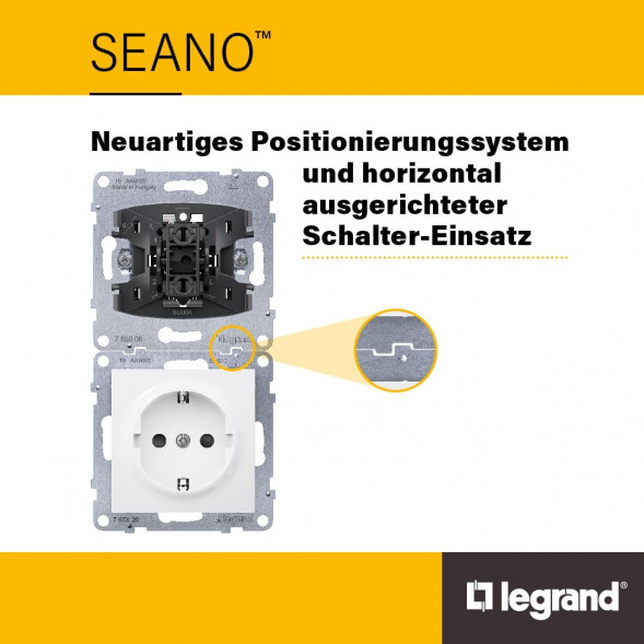 LEGRAND 765630 стартовый пакет SEANO с Netatmo | Шлюз с главным выключателем | ультрабелый