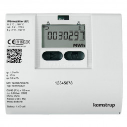 LINGG&amp;JANKE 84726SEC KNX климатический счетчик Kamstrup | Multical 403, DN20, резьба, 1,5 м3/ч | 190 мм
