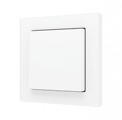 ZENNIO ZS551PB1MW Однокнопочная Soft ZS55 | для 1 бинарного входа | матово-белый