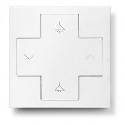 Модуль управления LUNATONE 86459793-W16 DALI Switch Cross | транспортный белый